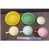 Image 2 : Lot of Assorted Vintage Kitchenware (1 Fire King Bowl, 3 GlasBake Onion Soup Bowls, etc)