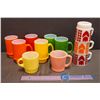 Image 1 : 11 Assorted Mugs ( Fire King, 3 Termomocrisa Cups)