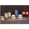 Image 2 : Lot of Salt & Pepper Shakers (2) 2 Dessert Cups, etc