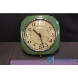 Green Westclox Wall Clock