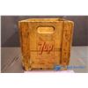 Image 2 : Wooden 7-Up Crate 17"x12"x 12.5" (Outside Measurements)
