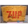 Image 3 : Wooden 7-Up Crate 17"x12"x 12.5" (Outside Measurements)