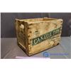 Image 1 : Wooden Canada Dry Crate - 17.5"x12"x 12.5" (Outside Measurements)