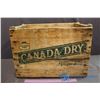 Image 3 : Wooden Canada Dry Crate - 17.5"x12"x 12.5" (Outside Measurements)