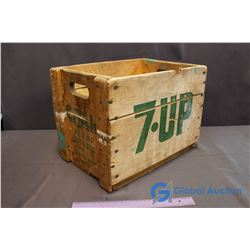 Wooden 7-Up Crate (16"x12"x12")