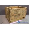 Image 1 : Wooden High & Dry Ginger Ale Crate (18.75"x12"x13"