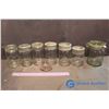 Image 1 : 7 Vintage Glass Canning Jars