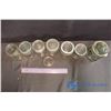 Image 2 : 7 Vintage Glass Canning Jars