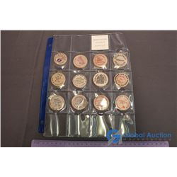 Saskatchewan Wooden Nickels (12)