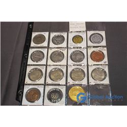 Eastern Canada Trade Dollars & Souvenir Coins (15)