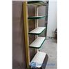 Image 3 : Metal Adjustable Shelving Retail End Bunk Shelving Unit - 4 Shelves & Base Shelf