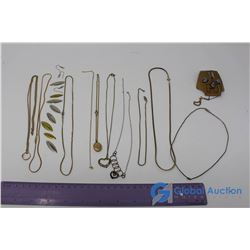 Lot of Delicate Neclaces & Misc.