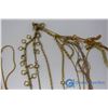 Image 4 : Lot of Golden Necklaces