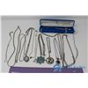 Image 1 : Lot of Silver Necklaces