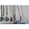 Image 3 : Lot of Silver Necklaces