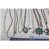 Image 4 : Lot of Silver Necklaces