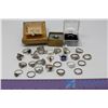 Image 1 : Lot of Silver Rings