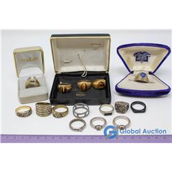 Lot of Male Rings