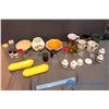 Image 1 : Lot of Salt & Pepper Shakers & Misc Dishware