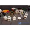 Image 2 : Lot of Salt & Pepper Shakers & Misc Dishware