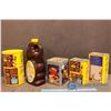 Image 4 : Assorted Nestle Tins, Nestle Plastic Chocolate Syrup Jug & Mr. Potato Head Tin