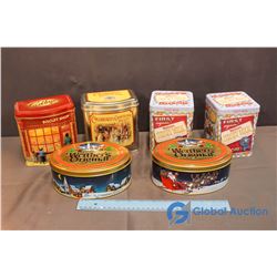 Cadbury, Jersey Milk & Werther's Original Tins (6 total)