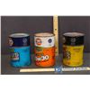 Image 3 : Gulf 1 Quart Oil Tins (3)