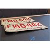 Image 2 : Pair of 75' Saskatchewan License Plates