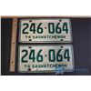 Image 1 : Pair of 74' Saskatchewan License Plates