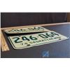 Image 2 : Pair of 74' Saskatchewan License Plates