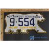Image 1 : 1973 Northwest Territories License Plate