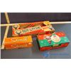Image 1 : (2) Boxes Vintage Christmas Lights, Kraft Skimilk Cheese Box