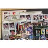 Image 2 : Lot of Hockey Promo Cards and Comemorative Sheets. Eric Lindros, Patrick Roy, Steve Yzerman, Brett H