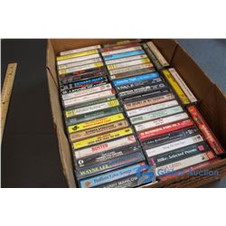 Lot of (50) Cassette Tapes (Jimmy Cliff, John Mellencamp, Tiffany)