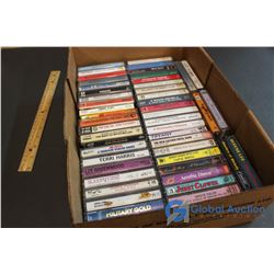 Lot of (50) Cassette Tapes (Aretha & Elton, Wet Wet Wet, The Judds)