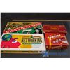 Image 1 : (4) Vintage Board Games (Risky Business, Baffles, Yahtzee, Networking)