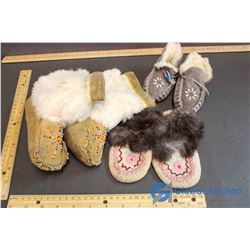 Lot of Child Moccasins