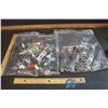 Image 1 : Vintage Sewing Machine Metal Bobbins, Feet and Misc Accessories