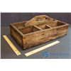 Image 1 : Vintage Wooden Tool Box
