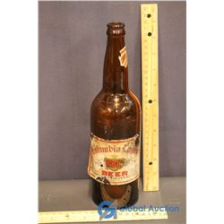 Columbia KBL Beer Bottle (Kooteney Brewery, Nelson BC)