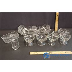 Lot of Glass Serving Dishes (No Chips or Cracks)