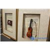 Image 2 : Pair of Music Themed Shadow Boxes
