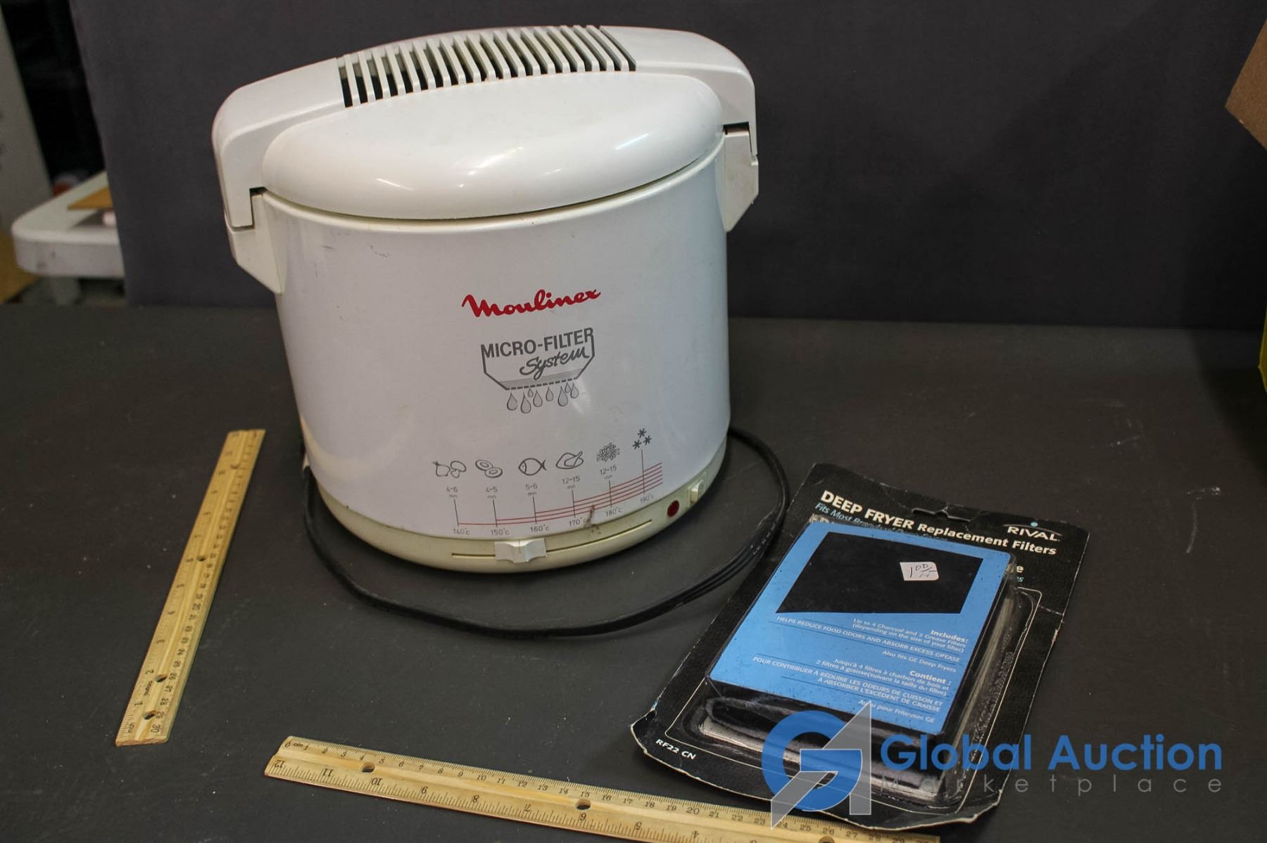 Moulinex Deep Fryer w/Replacement Filters