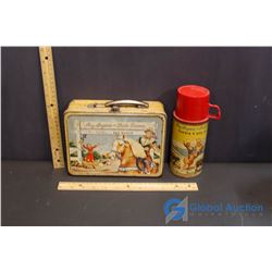 Roy Rogers Lunch Kit and Thermos, Double Bar Ranch
