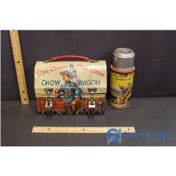 Roy Rogers Lunch Kit and Thermos Chow Wagon