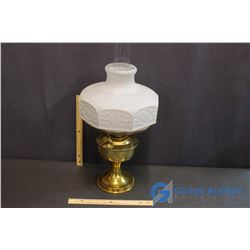 Vintage Table Top Coal Oil Lamp