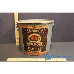 Red Rose Coffee Tin