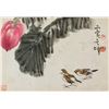 Image 1 : Sun Qifeng b.1920 Chinese Watercolor Paper Roll