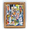Image 2 : Russian Cubo-Futurist Gouache Signed Kliun