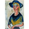 Image 1 : American Fauvist Acrylic Signed Max Weber